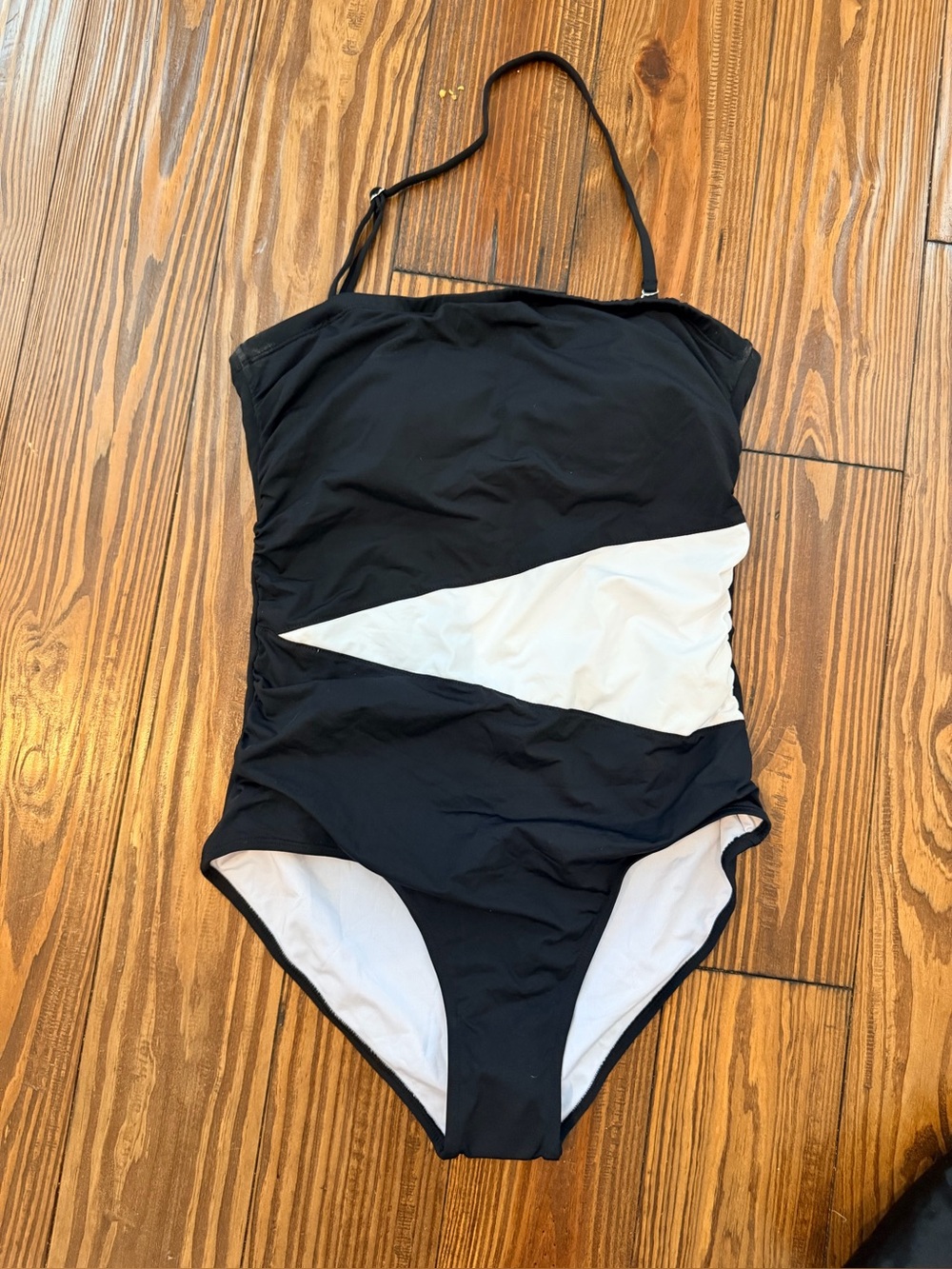 Holipick Black & White One-Piece Swimsuit with Tag